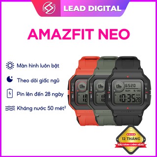Đồng hồ Thông minh Amazfit NEO - Hàng Chính Hãng - Bảo hành điện tử 12 tháng