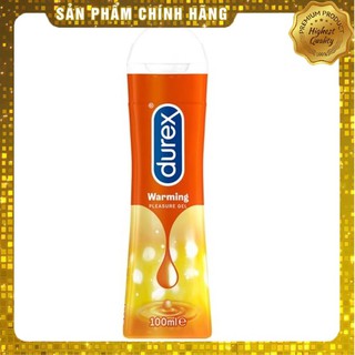 Gel bôi trơn tạo độ ẩm cao cấp Durex Play Warming - 100ml