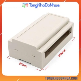 Hộp nhựa PLC 160x95x56mm - Nhận gia công mạch điện SMT - CNC hộp nhựa theo yêu cầu