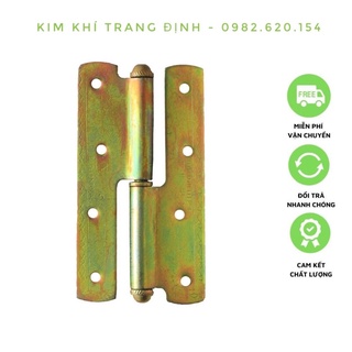 Bản Lề Cối Sắt  Mạ Vàng TAT đủ cỡ - 4 lá