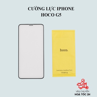 [Mã BMBAU50 giảm 10% đơn 99k] Kính cường lực iphone HOCO G5 FULL màn hình dành cho iPhone 6 đến 13 ProMax