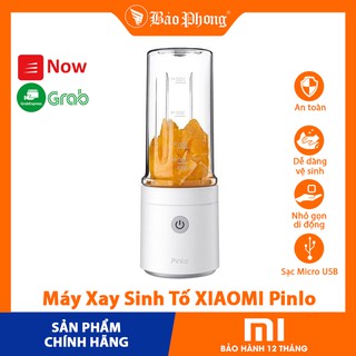 Máy xay Sinh Tố Thông Minh XIAOMI Pinlo hand juice machine 350ml mini cho nhà bếp thực phẩm hoa quả thịt tỏi ớt cầm tay