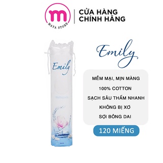 Bông tẩy trang emily gói 120 miếng
