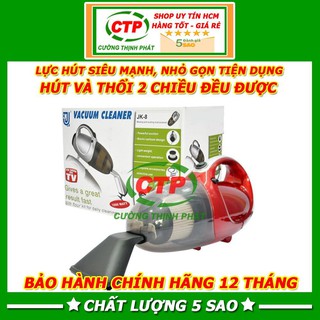 Máy Hút Bụi Cầm Tay Gia Đình Ô Tô Xe Hơi Đa Năng JK08
