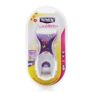 Dạo cạo dành cho nữ có giá treo Schick Silk Effects Razor &amp; 2 refill blades (Nhập khẩu)