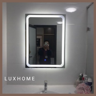 Gương LED Chữ Nhật Tràn Viền 60*80 cm LUX HOME LCN06