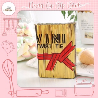 1000 Kẽm Cột Trang Trí Buộc Túi Quà Tặng size 10cm