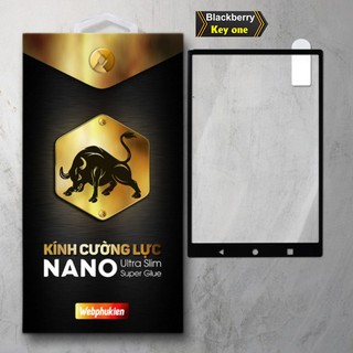 Kính cường lực cho Blackberry Key One, KeyOne hiệu Webphukien