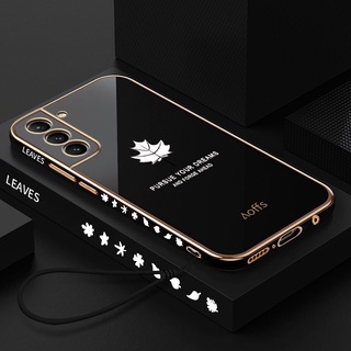 Ốp Điện Thoại Mềm Họa Tiết Lá Phong Cho Samsung note10 pro note10 note20