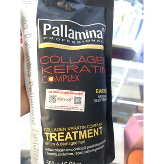 Hấp phục hồi Collagen Pallamina keratin complex 500ml_TẶNG KÈM MŨ TRÙM TÓC