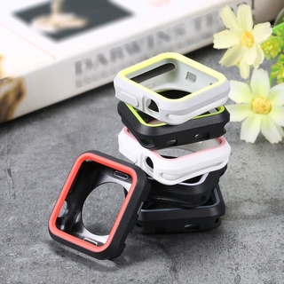 Vỏ bảo vệ bằng silicon màu kẹo thích hợp cho Apple Watch Series 38mm 42mm 40mm 44mm