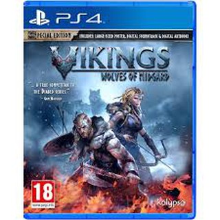 Đĩa game ps4 Vikings wolves of Midgard
