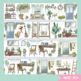 Washi tape đẹp cute phong cảnh trang trí sổ chiết MONO BOX PHS06