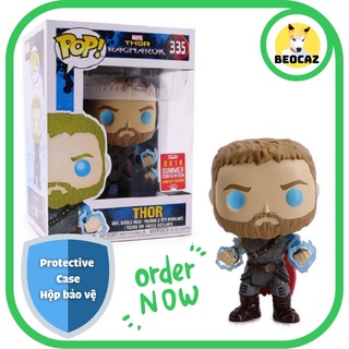 [Full BoxTặng Hộp Bảo Vệ] Mô hình Funko nội địa Trung Thor Thần Sấm dễ thương Ragarok Biệt đội siêu anh hùng Avengers
