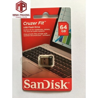 USB 2.0 64G SANDISK CZ33 Công ty. VI TÍNH QUỐC DUY