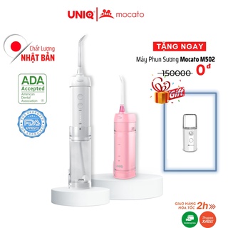Máy Tăm Nước Cầm Tay UNIQ Smile F1 Mini Siêu Nhỏ Động Cơ Nhật Bản Cao Cấp Vệ Sinh Răng Miệng Xịt Rửa Làm Sạch Kẽ Niềng