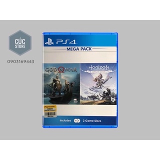 Đĩa chơi game PS4: Mega pack GOD OF WAR + HORIZON ZERO DAWN