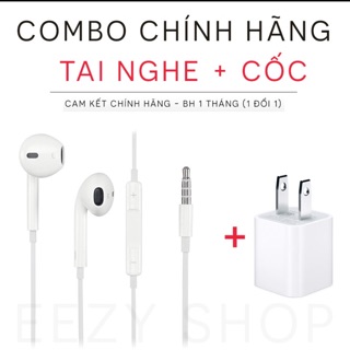 Combo: Tai nghe+ Cóc Xạc Chính Hãng