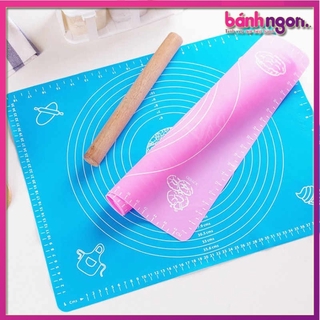 Tấm Lót Nhào Bột Nướng Bánh Chất Liệu Silicone Chịu Nhiệt