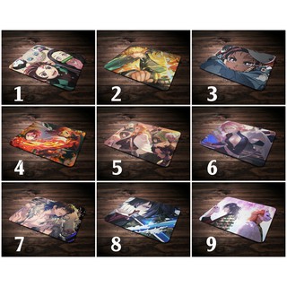 [ 22 x 24cm ]  Lót chuột Kimetsu no yaiba - Baystore