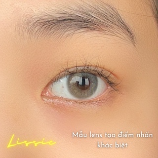 Kính áp tròng xám tây Lissie Gray - Tặng kèm khay dụng cụ  _ Qadlenses _ Kính áp tròng dành cho mắt