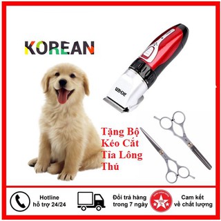 Cắt, Tỉa Lông Thú CưngTông Đơ Cạo, Tỉa Lông Thú Cưng Jichen Tại Nhà Tặng Bộ Kéo Cắt Tỉa Lông Thú