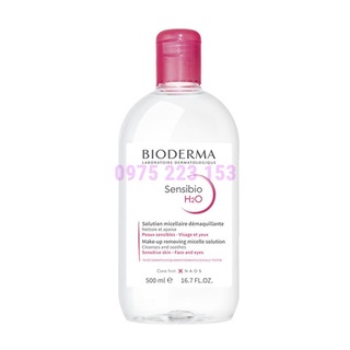 Nước tẩy trang dành cho da nhạy cảm Bioderma Crealine H2O 500ml