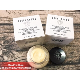 Kem lót dưỡng ẩm - trắng - mềm mịn da - lót nền truóc khi makeup BOBBIBROW