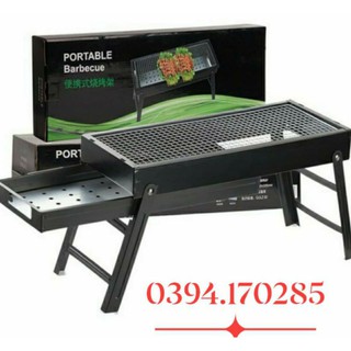 [XẢ] Bếp nướng than hoa BBQ Chữ nhật