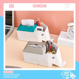Hộp đựng giấy ăn hình dễ thương đa năng cao cấp sang trọng ChiChi HKG02