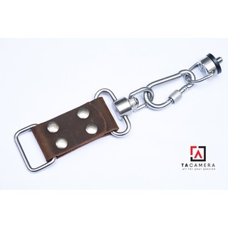 Bộ Tai Gắn Máy Ảnh Da Bò + Ốc 1/4 Inox TA5063