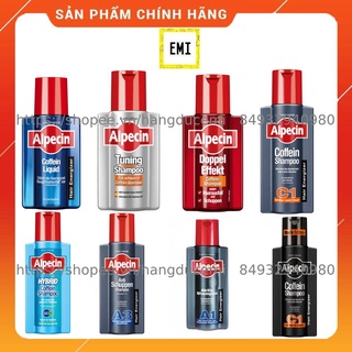 Dầu gội ngăn gàu và chống rụng tóc Alpecin Double Effect Caffeine, C1 Đức 200ml [CÓ BILL ĐỨC] - Hàng nôii địa Đức