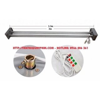 Bộ trục treo phông điều khiển điện 3 trục