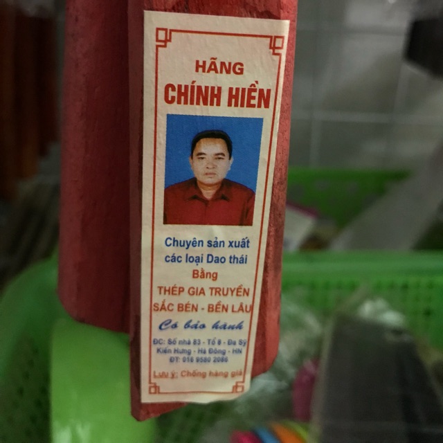 Dao cán gỗ
