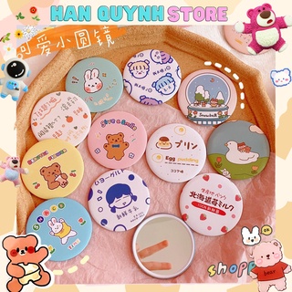 Gương cầm tay mini phong cách Hàn Quốc ❤