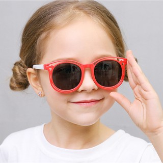 Kính đen bản to che nắng, chống tia uv cho trẻ em 3-12 tuổi k41