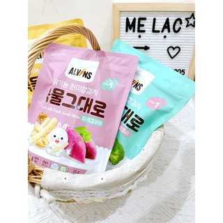 [ALVINS] Bánh gạo que hữu cơ vị rau củ cho bé ăn dặm từ 6 tháng tuổi