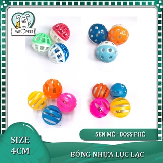 Đồ Chơi Bóng Nhựa Lục Lạc Cho Mèo DCTC004 - Lida Pet Shop