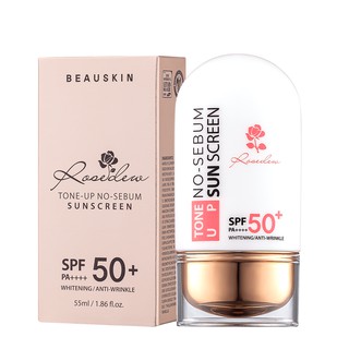 Kem chống nắng kiềm dầu nâng tone Beauskin Rosedew Hàn Quốc 55ml/Hộp- Hàng Chính Hãng