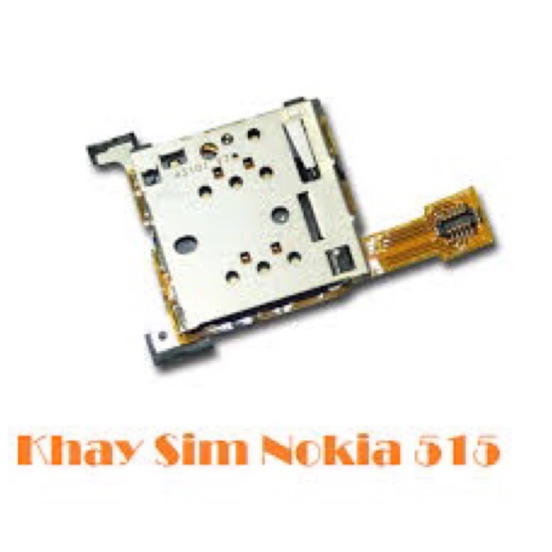 Khay sim nokia 515
