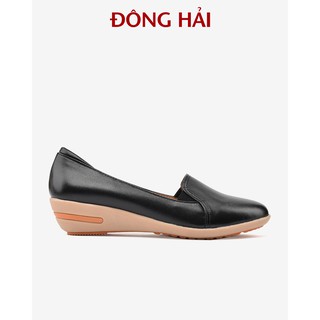 "TẶNG NGAY 30K khi theo dõi gian hàng "Giày đế xuồng Đông Hải chất da bò êm chân cao 3cm  - G7247