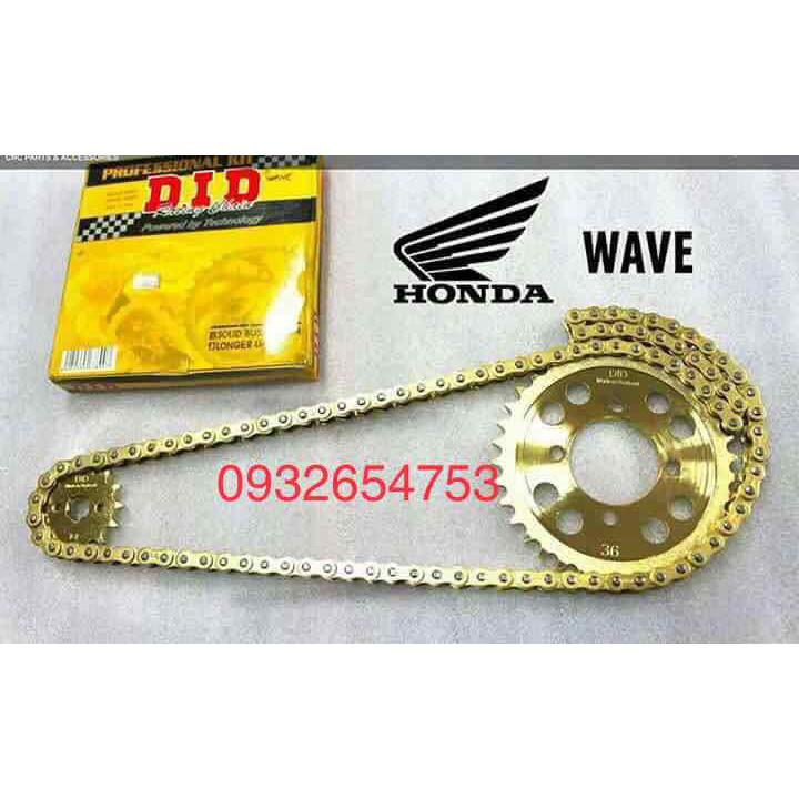 nhông sên dĩa wave sirius