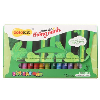 Bút Sáp màu Thiên Long CR-C016- 12 màu