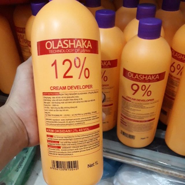 Oxi Trợ nhuộm Olashaka 1000ml