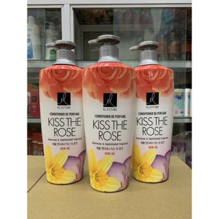 Dầu Xả Double Rich Elastine Kiss The Rose 600ml(Mầu cam)