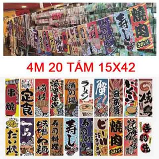 Cờ dây 4m 20 Tấm 15x42 (mã 4m02)