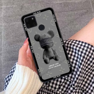Ốp Realme 9i bear, k@ws thương hiệu phong cách ốp lưng thời trang cao cấp