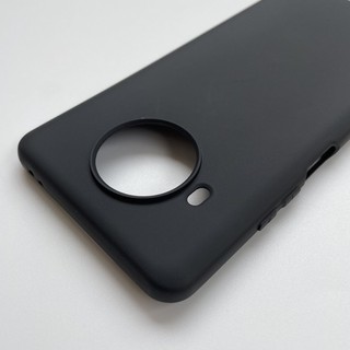 Ốp lưng dẻo cho Xiaomi Mi 10T Lite Silicon nhám màu đen chống bẩn, Vân tay