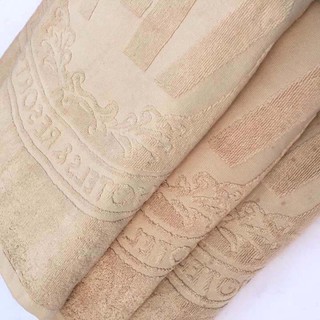 KHĂN TẮM LOGO KHÁCH SẠN MÀU BE 100% COTTON bao ưng