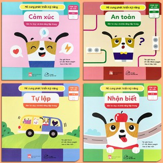 Sách - Mê Cung Phát Triển Kỹ Năng - Bộ 4 quyển (2-6 tuổi) - Rèn Tư Duy Và Khả Năng Tập Trung